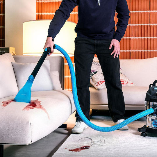 Cecotec Pro Conga CarpetClean 20000 Pro Ultra Aspirator Umed-Uscat 1600W cu Recipient din Inox 20lt Argintiu