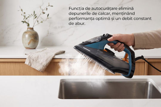 Heinner Steam Iron 2400W with Ceramic Plate and Continuous Steam Supply 20gr/min