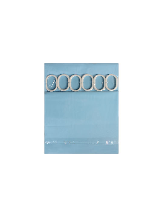 Keskor Shower Curtain 180x200cm Blue