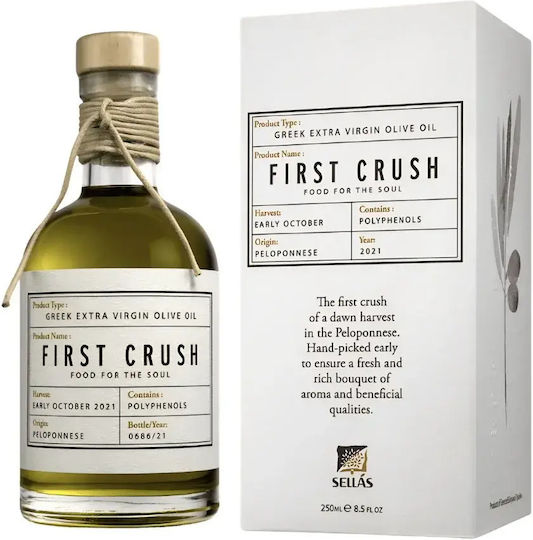 Sellas First Crush Food For The Soul Extra Virgin Olivenöl 250ml