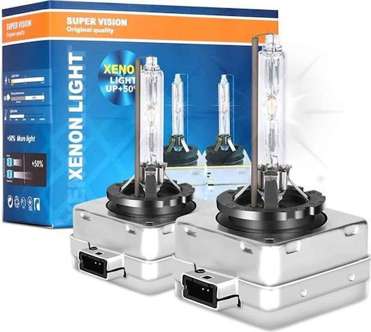 Autolampen D1S Xenon 6000K Kaltes Weiß 12V Menge 2