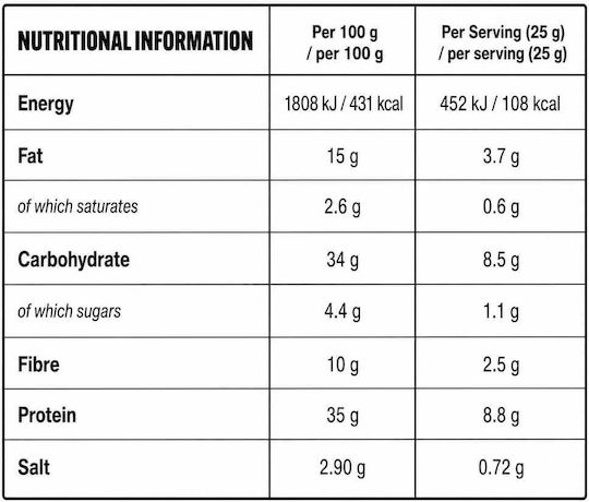 Inlead Nutrition Hochprotein Tortilla Chips 6 X 50gr Paprika