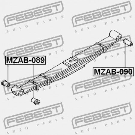Febest Febest Autoaufhängungen Frühling Für Nissan Titan 2000-2002