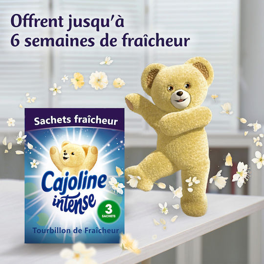 Cajoline Parfum pentru Dulap cu Aromă Albastru proaspăt 3buc