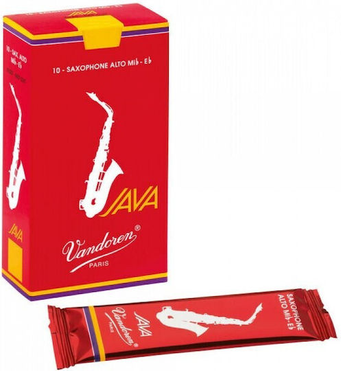 Vandoren Alto Sax JAVA Red Reeds Strength 3 Καλάμι 3τμχ