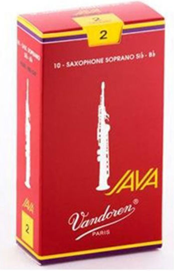 Vandoren Ancii Pentru Instrumente De Suflat Soprano Sax Java Roșii Rezistență 2 Anci Pentru Saxofon