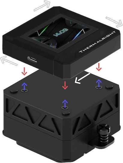 Thermalright Frozen Warframe 360 SE Water Cooling AIO CPU With 3 Fans 120mm And ARGB Lighting