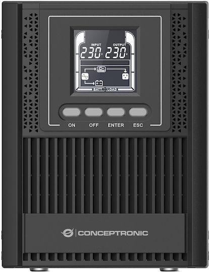 Borri Galileo RT 1000VA/900W (IEC) UPS On-Line 900W mit 3 IEC Steckdosen