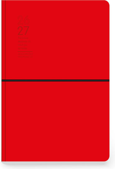 Daily Academic Diary 2026 2027 Flexy 14x21cm Various Colours
