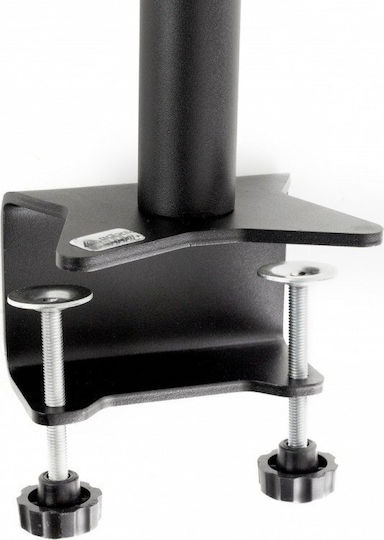 Edbak SV03 Ständer Auf dem Schreibtisch Bildschirm bis zu 27" mit Arm Weiß