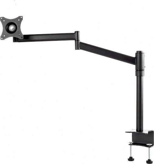 Edbak SV03 Ständer Auf dem Schreibtisch Bildschirm bis zu 27" mit Arm Weiß