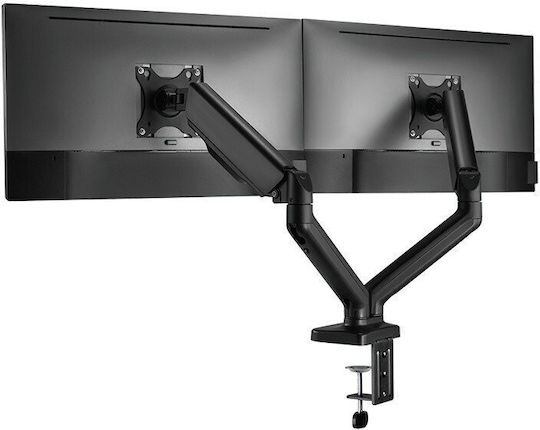 LogiLink Стойка за 2 Монитори до 32" с Рамо Черна (BP0177)