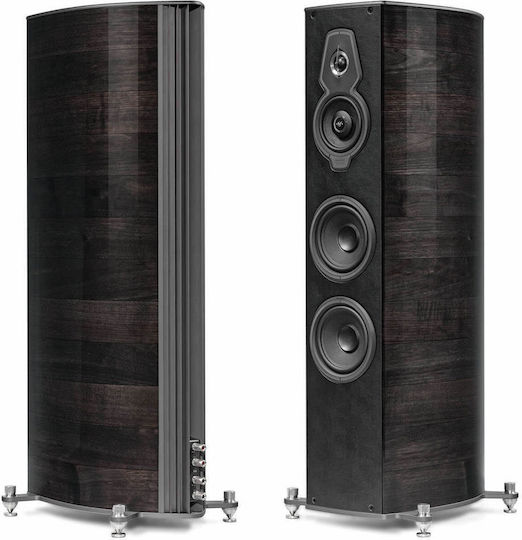 Sonus Faber Homage Serafino G2 18107-3192 Paar Hi-Fi Lautsprecher Boden 50W 3.5 Anzahl von Fahrern Gray