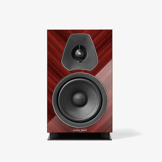 Sonus Faber Lumina II Amator 18454-3537 Pair of Hi-Fi Speakers Bookself 150W 2 No of Drivers W18xD26.3xH30.4cm. Red High Gloss