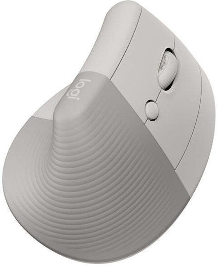 Logitech Lift Wireless Ergonomic Vertical Mouse Beige