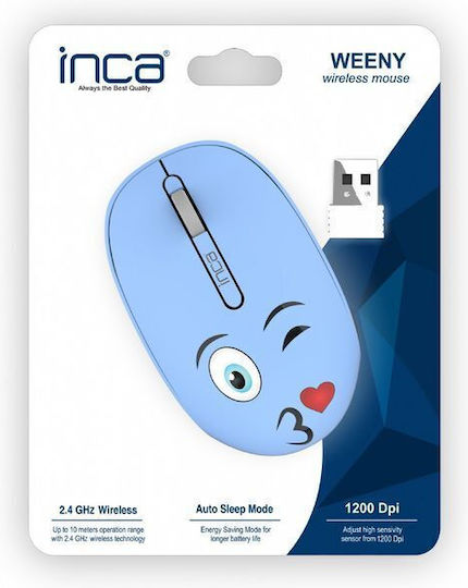 Inca Weeny Безжична Мишка Синя