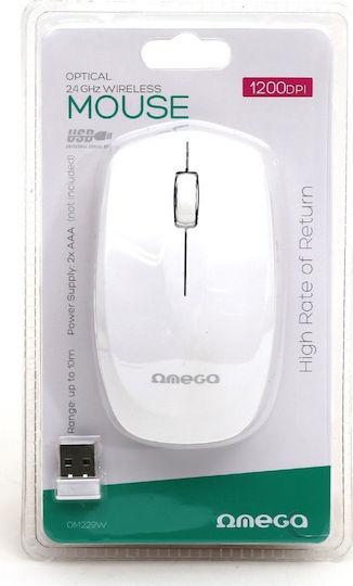 Platinet OM229W Wireless Mouse White