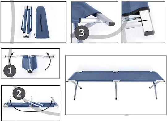 Folding Guest Bed Without Mattress Single