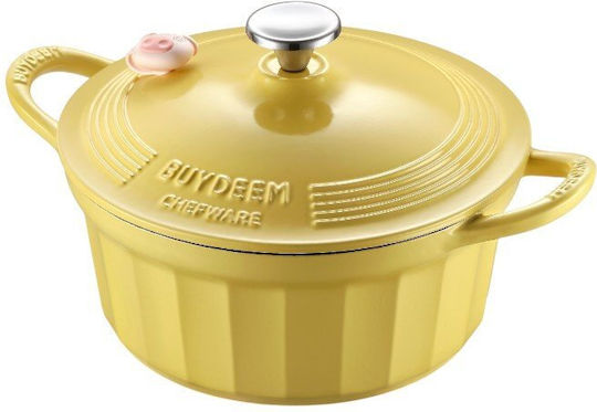 Buydeem Ρηχή Κατσαρόλα από Μαντέμι 3.9lt /