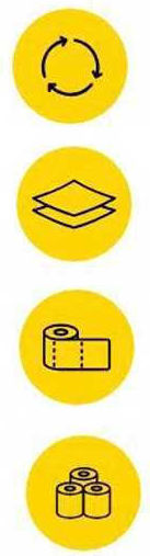 Private Label Tissue Toilet Paper 24 Rolls 2 Packs 5906142908028