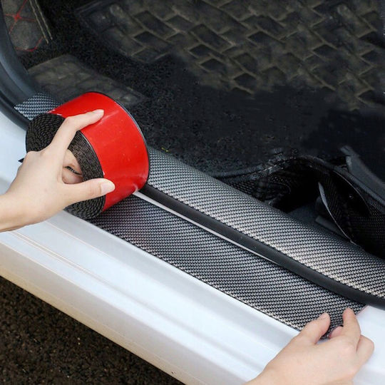 Carbon Gummi Tape Schwelle 7cm x 5m Streifen