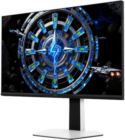 TCL 27C2A HDR Monitor 27" 4K 3840x2160 160Hz cu Timp de Răspuns 1ms GTG Alb