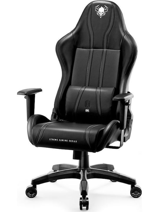 Diablo X-One 2.0 King Size Καρέκλα Gaming Δερματίνης με Ρυθμιζόμενα Μπράτσα Μαύρη