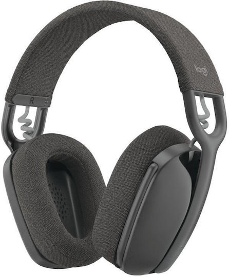 Logitech Zone Vibe MS NBT Graphite Wireless On Ear Multimedia Headset with Microphone in Gray Colour