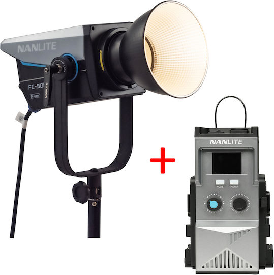 Nanlite Fc-500c RGB LED Spotlight Fc Powercontroller Kit