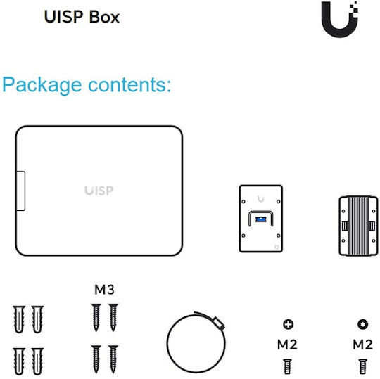 Ubiquiti Uisp Box Compact Weatherproof Enclosure UISP-BOX