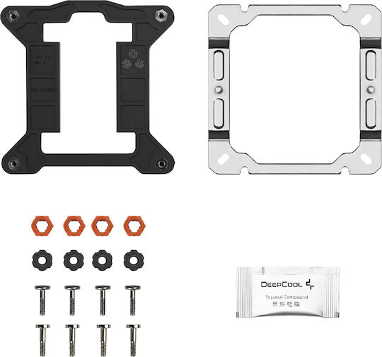 Deepcool AG400 G2 Cooler pentru Procesor pentru Socket 1700/1851/AM4/AM5 Albă