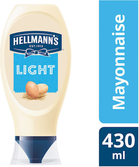 Hellmann's Light Mayonnaise Top Down 430ml