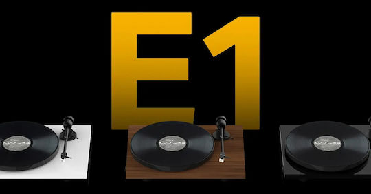 Pro-Ject Audio E1 Turntables White