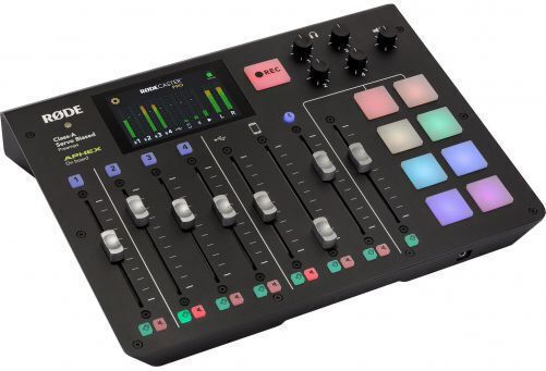 Rode Rodecaster Pro II 400405020 Analoge Konsole 4 Kanäle & Bluetooth