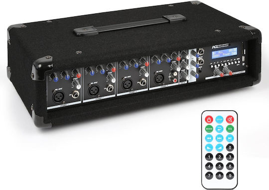 Power Dynamics PDM-C405A 171.157 Consolă Analogică Mixer Audio și Console 4.0 Canale / 4 Intrări XLR și Bluetooth