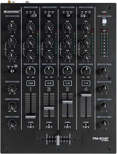 Omnitronic PM404F Analog Mixer 2 Channels & Bluetooth