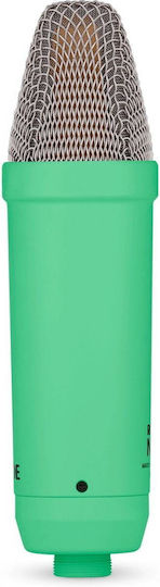 Rode NT1 Signature Series Microfon Condensator pentru Vocală în Culoare Verde + Cablu XLR