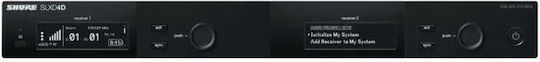 Shure Slxd4de-g59 Wireless Microphone Receiver 470 514 Mhz