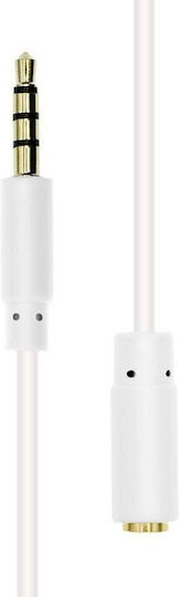 ProXtend Cablu Audio 3,5 mm Male - 3,5 mm Male Alb 10 m M4EXS-10W