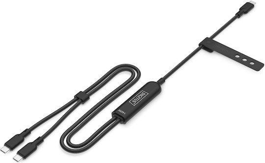 Digitus USB zu Typ-C,TC-TC Kabel Schwarz 1.8m (AK-300170-018-S)