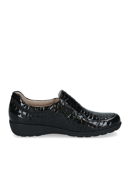 Damen Mokassins in Schwarz Farbe