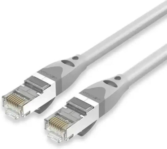 Vention S/FTP Cat.6a (Gigabit) Network Cable Ethernet 0.3m Yellow