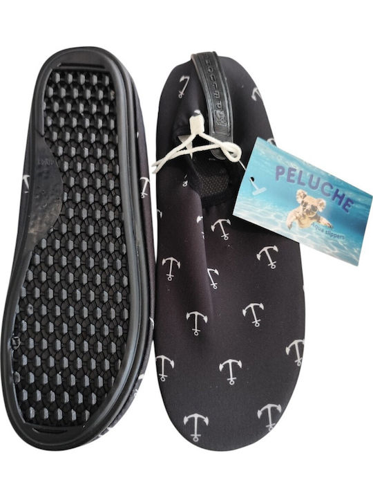 Herren-Badesandalen Schwarz
