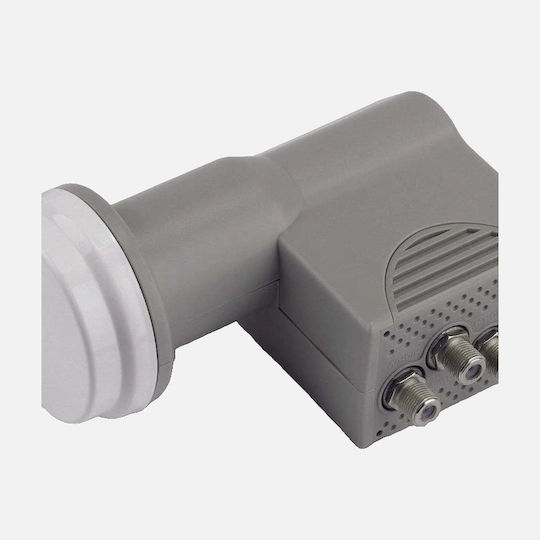 Telesystem TS401F Quad Universal LNB Quad (4 Outputs) with Low Noise Limit 0.5dB