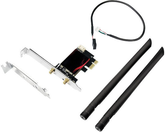 LogiLink Carte de rețea wireless Wi-Fi 6 (2974Mbps) PCI-e