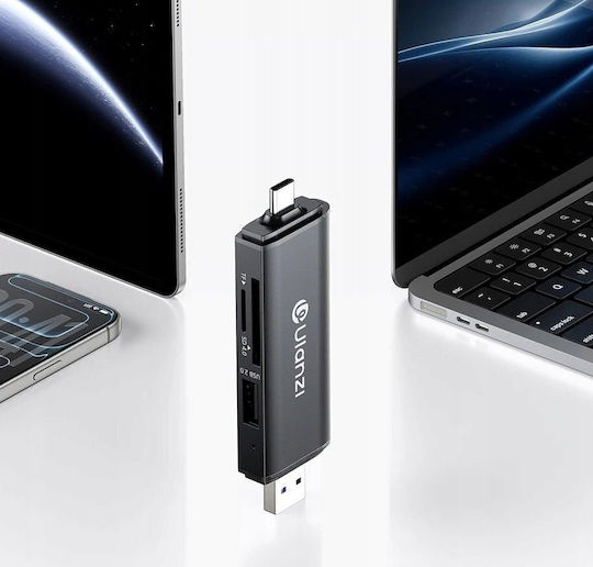 Ulanzi Кард Рийдър USB 2.0 / USB 3.2 за SD Карта