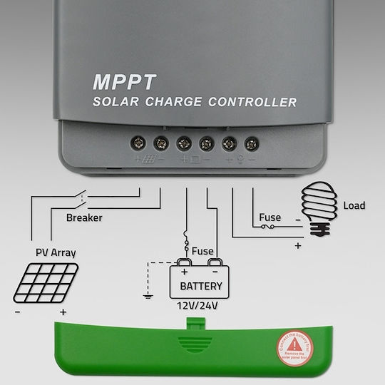 Qoltec Регулатор на Зареждане MPPT 12V 20A