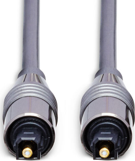 Hosa Optisches Audiokabel TOS männlich - TOS männlich Gray 0.91m (OPM-303)