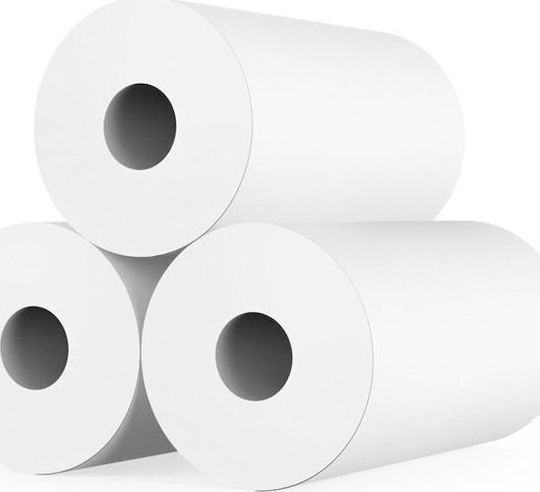 Phomemo Papier Einlage Selbstklebend 3x Rollen 50mm Phomemo T02 M02 Pro M02x Q12-rms10