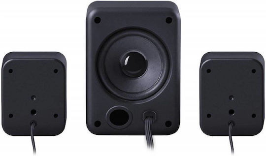 Defender V14 Ηχεία Υπολογιστή 2.1 με Bluetooth και Ισχύ 11W Μαύρα